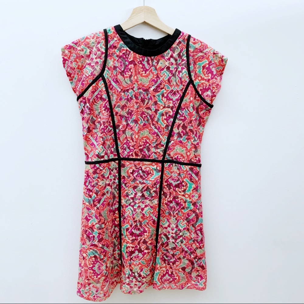 ☀️2/$20 Shakuhachi Deco Lace Overlay Mini Dress - Picture 6 of 15